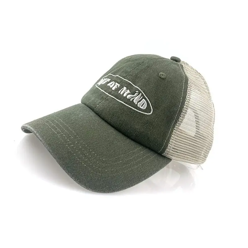 Fashion Acid Washed Green Snapback Trucker Hats Black Dozen Light Board Laser Punching 59 Fifty Bandana Atlanta Baseball Caps