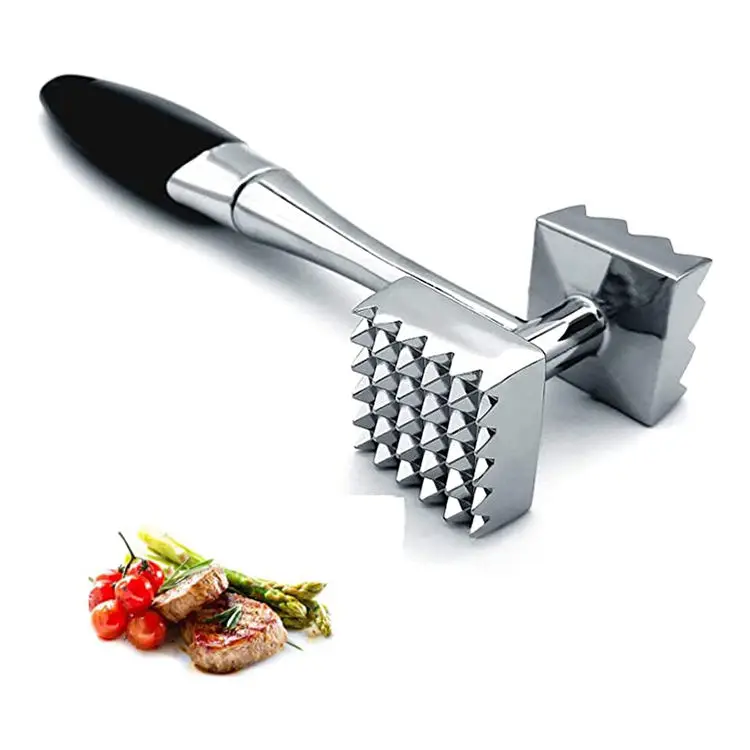 Double Sides Needle Tenderizers Meat Hammer Steak Pounder Meat Mallet Pounding Meat Tenderizer