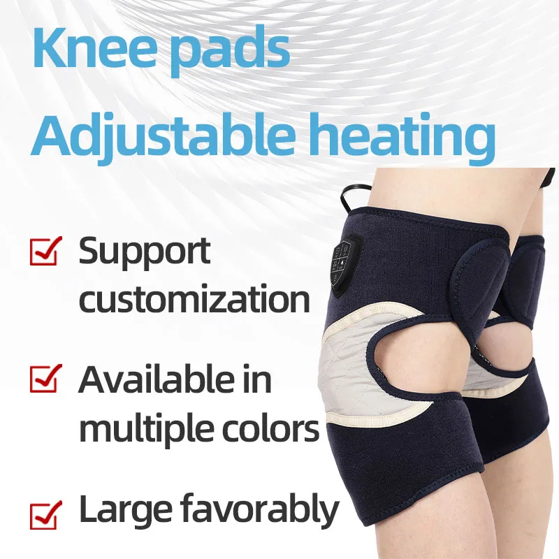 Heating and Vibrating Knee Massager Heating Pad Knee Brace Wrap for Relief Arthritis Knee Shoulder Pain