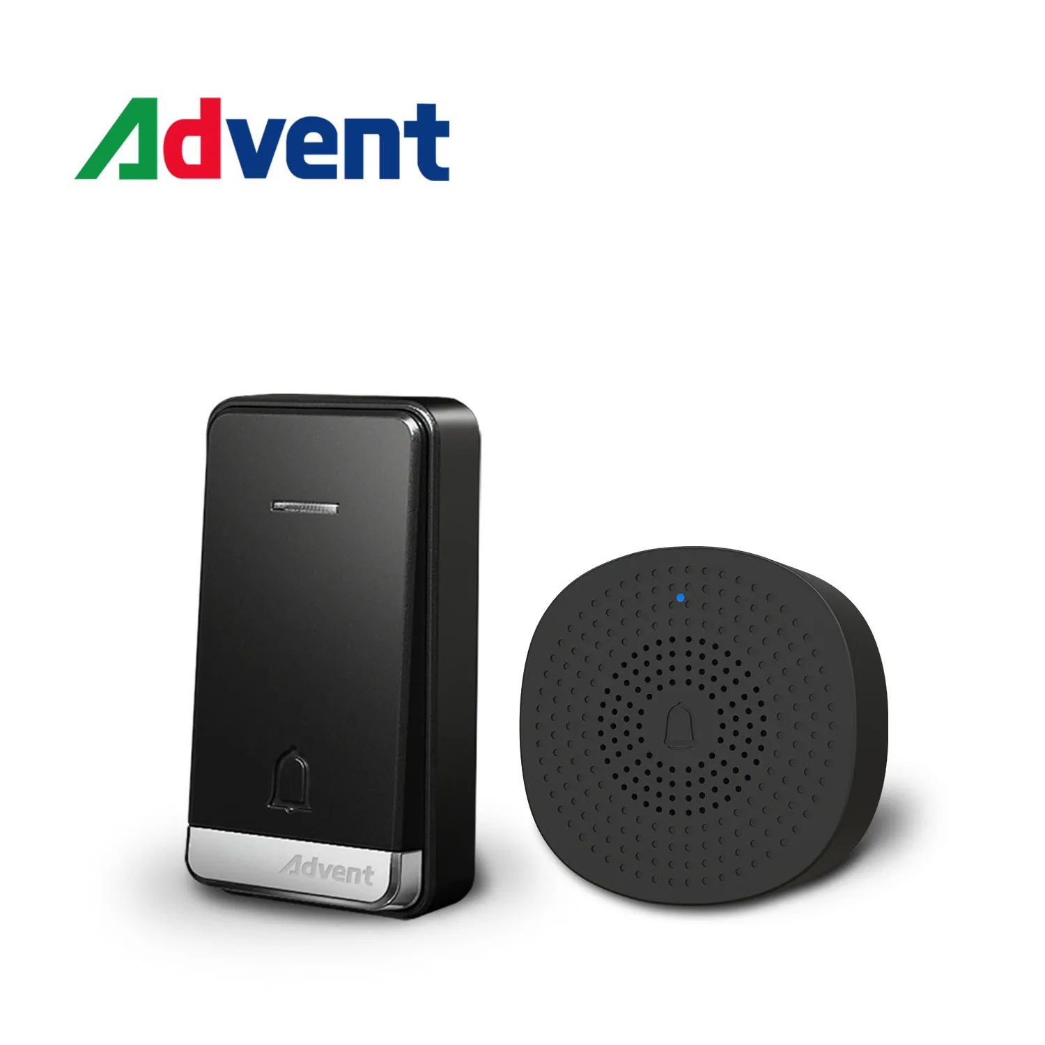 Wireless USB Doorbell with kinetic battery free bell push button no need battery power by USB DC 5V 1A with LED indicator