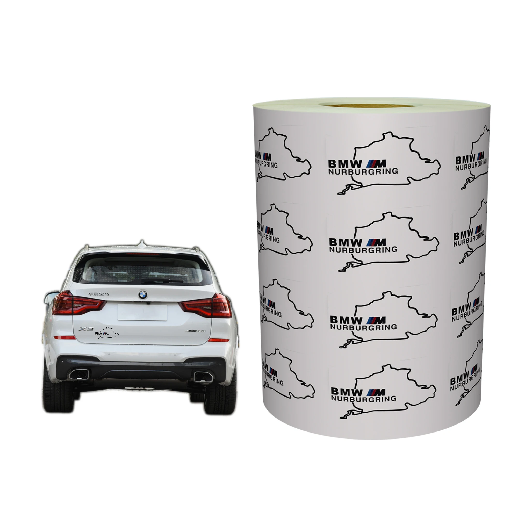 Виниловый распечатанный доски окна 3m наклейка магнитное логотип Led Персонализированные изменение гоночный автомобиль с запахом изготовленный на заказ стикер автомобиля