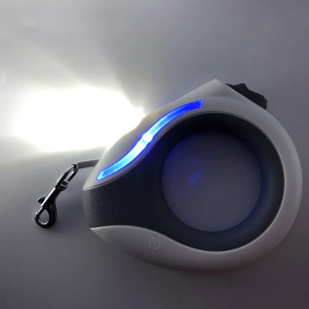 UFO Dogs Innovative Products Intelligent LED Light Smart Pet Leash Retractable Dog Leash For Pet