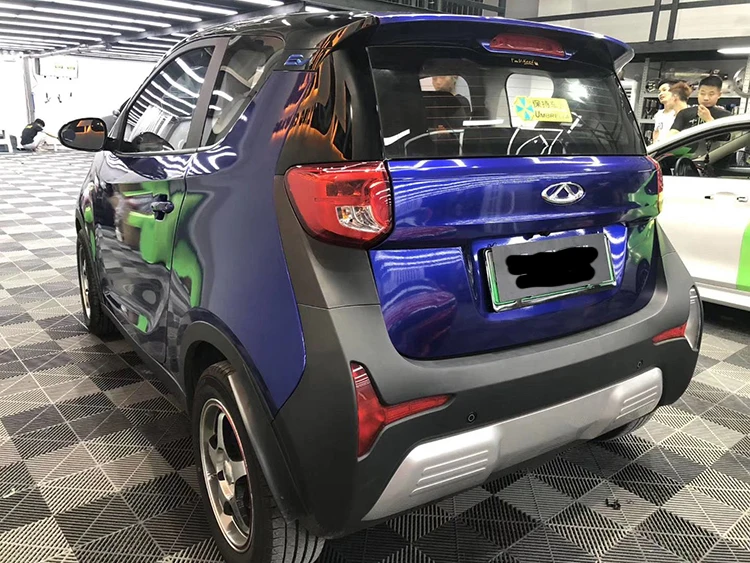 Multiple Colors 1.52*18m Pvc High Glossy Super Glitter Blue Car Bright Metal Blueberry Vinyl Wrap Sticker Film