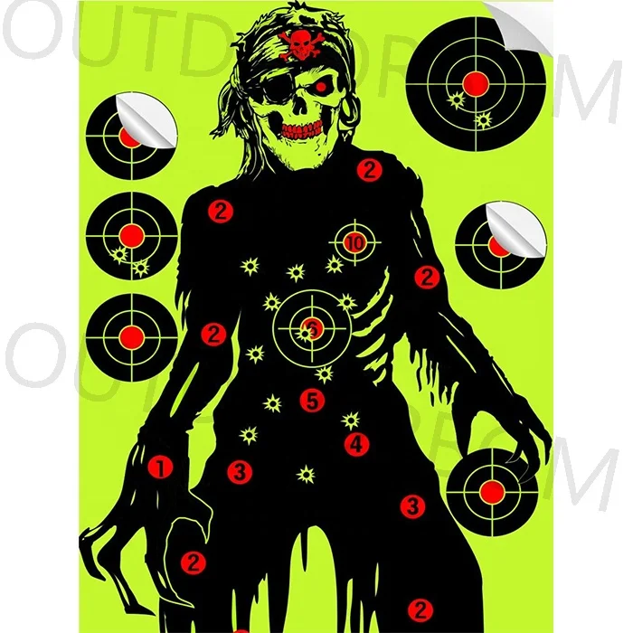 Sticky Paper Shooting Target For Archery Bow Practice Training Target Paper