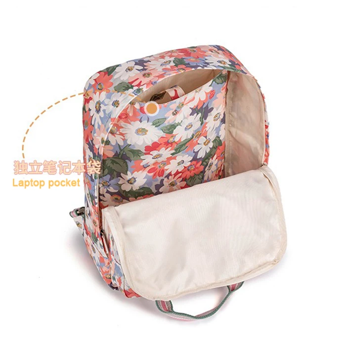new products 2024 Leisure cute printing handbag water proof travel bag large capacity backpack