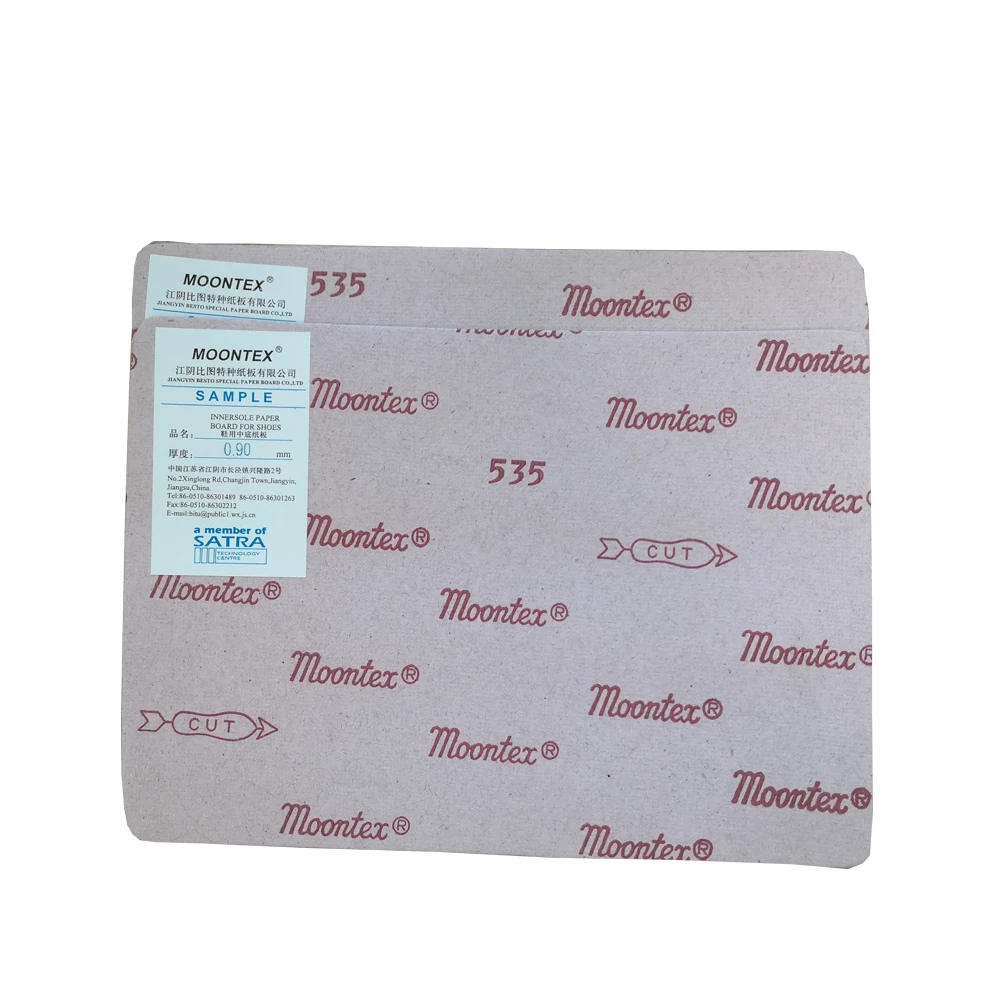 Недорогая 1,2 мм целлюлозная стелька, бумажная доска для формовки Подошвы Кожаных обуви