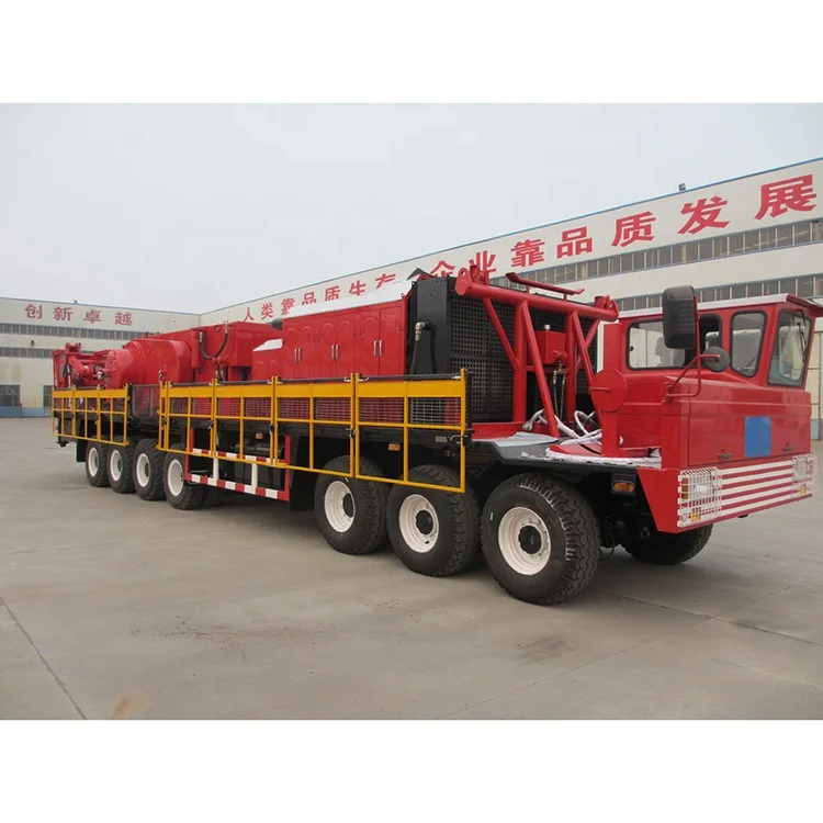Api Standard Oil Well Drill Rigs Skid Mounted drilling machines Type Onshore with Diesel Engine for Oilfield Usage