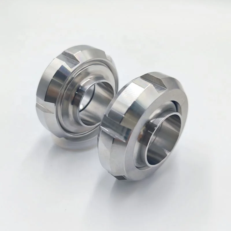 Complete Tri Clamp Ferrule Pipe Fittings Union Connector /Union Fitting Sanitary Union 316L