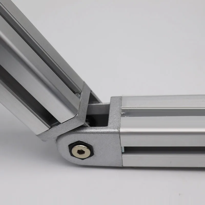 Activities living hinge alloy joint profile connector for 40/45 aluminum profile