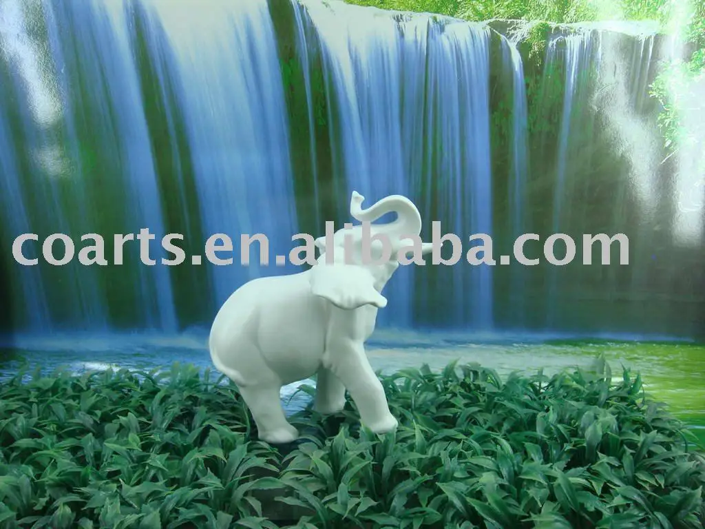porcelain elephant gift