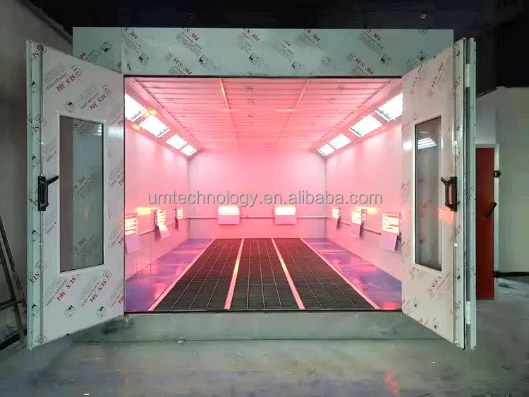 Factory supply spraybooth car painting spraybooth electric heating infrared spraybooth