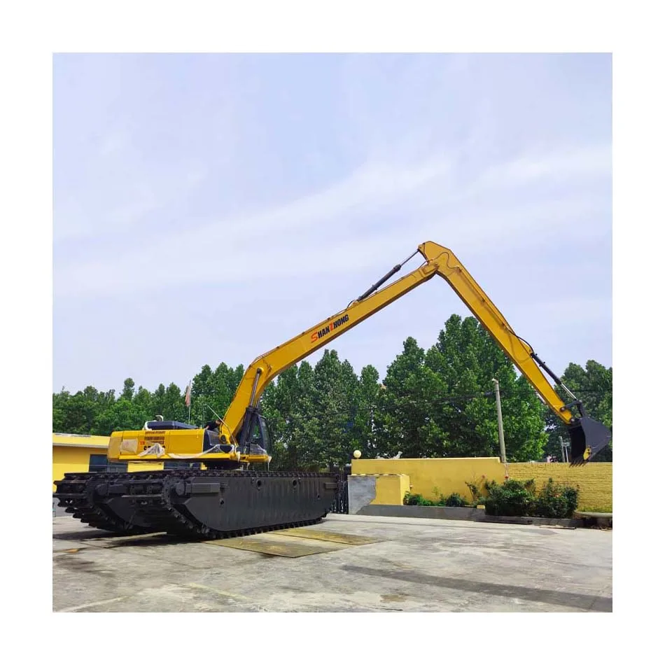 Hydraulic Crawler Amphibious Swamp Excavator Big-Sized Excavator For Sale