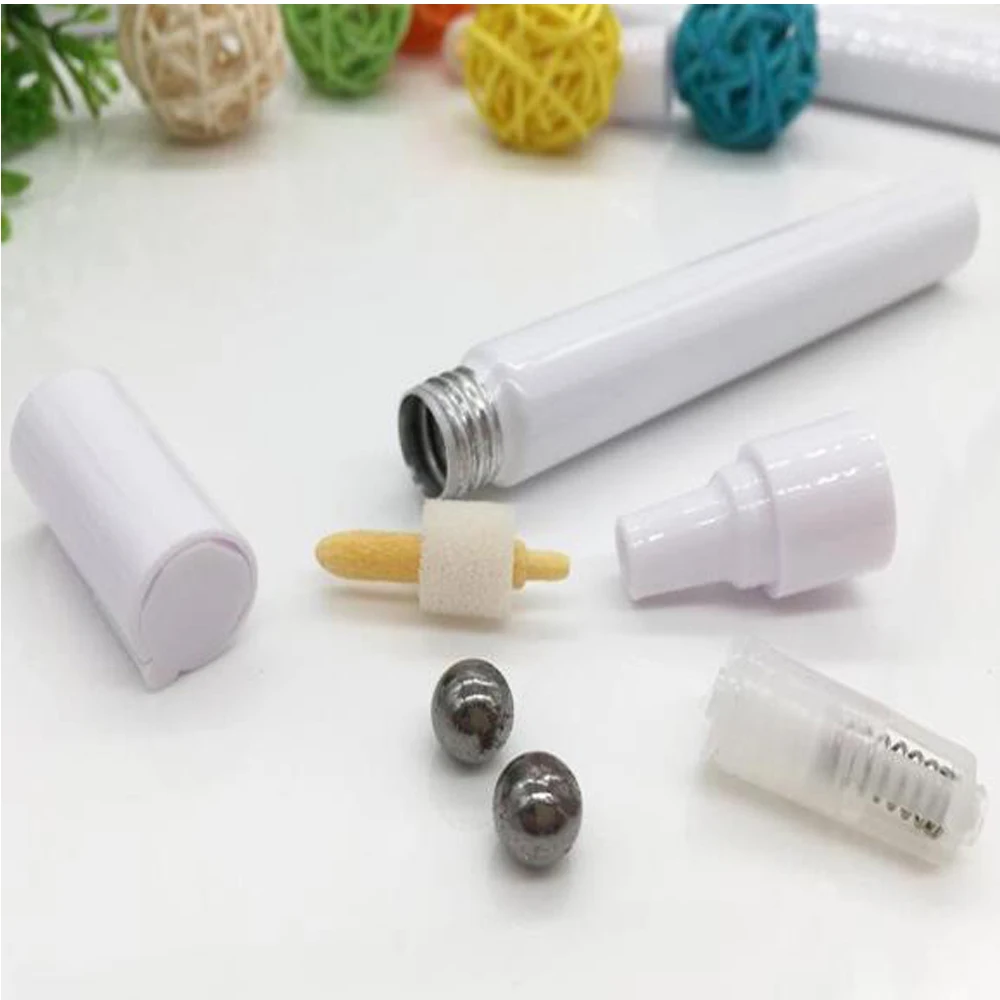 Empty Paint Pen Accessories for Liquid Chalk Barrel Markers Empty for Ink Loading for Design Drawing Art