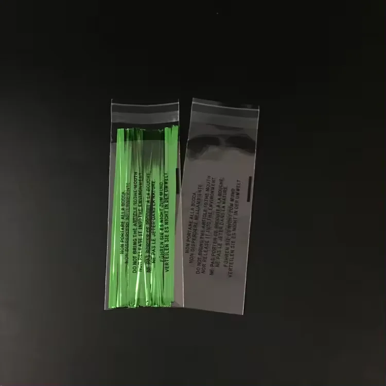 Custom Printed Self-Adhesive Polypropylene Cello Opp Plastic Bag Packed Resealable Packaging & Printing Product