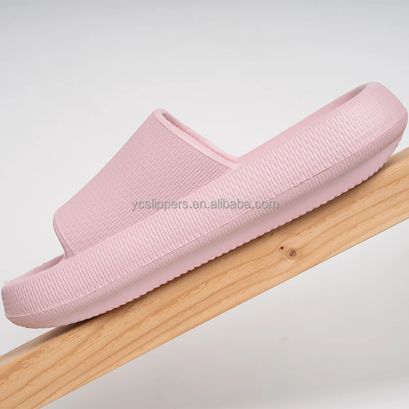 ycslippers Bronax Joomra Happyflops Exclusive Supplier EVA Cloud slippers custom logo slide high quality platform pillow slipper