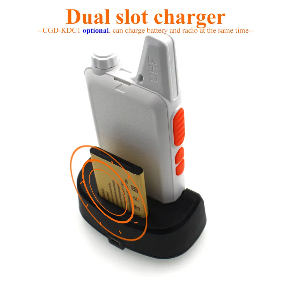 Mini Hand-held Wln Kd-c1 Uhf Two Way Radio HamCommunicator Hfcb Radio Station Kdc1 Gsm Mobile Phone  Long Rang 10w Walkie Talkie