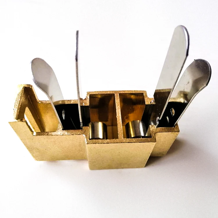 Carbon brush base copper aluminum material