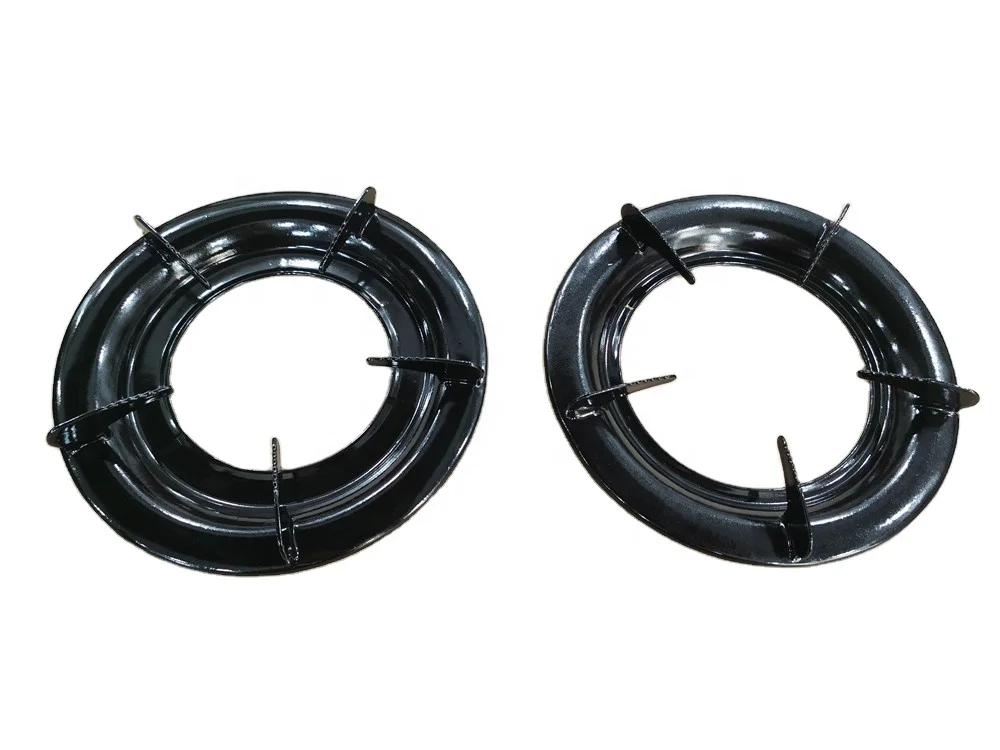 Chinese kitchen cast iron 2 burner home appliances lighter automatic table top white small gas stove with air protection