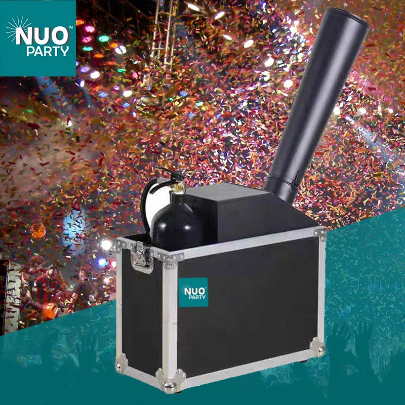 Wedding Stage Big show  Concert DJ funfetti machine to make confetti