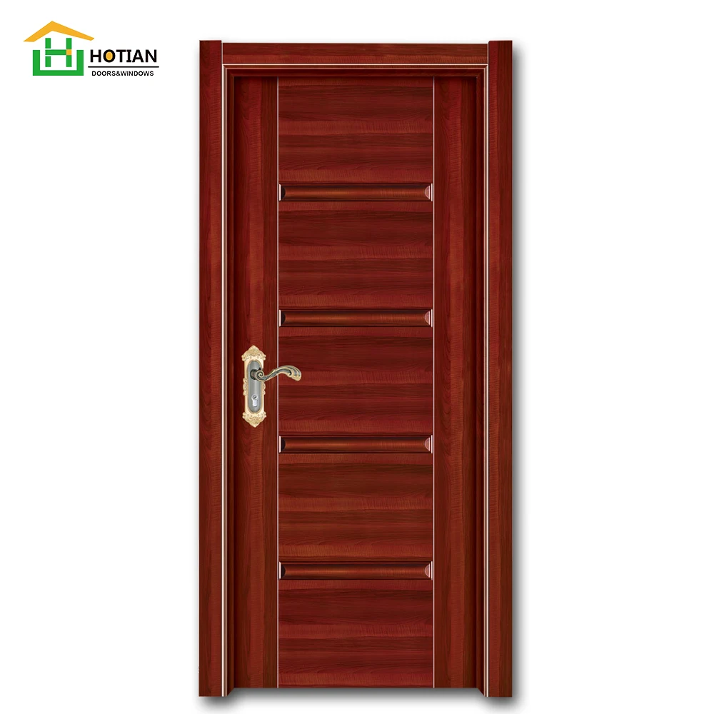 Modern Design China Doors Interior Teak Wooden Doors Design in Interior with Nice Performance