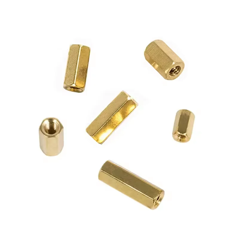 Factory wholesale M2 M2.5 M3 M4 M5 nylon brass printing stainless steel male and female hexagonal threaded standoffs