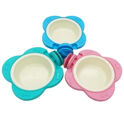 Custom Cage Hanging Eco friendly Dog Eating Bowl Pet Feeding Plate Cat Water Feeder Bowl