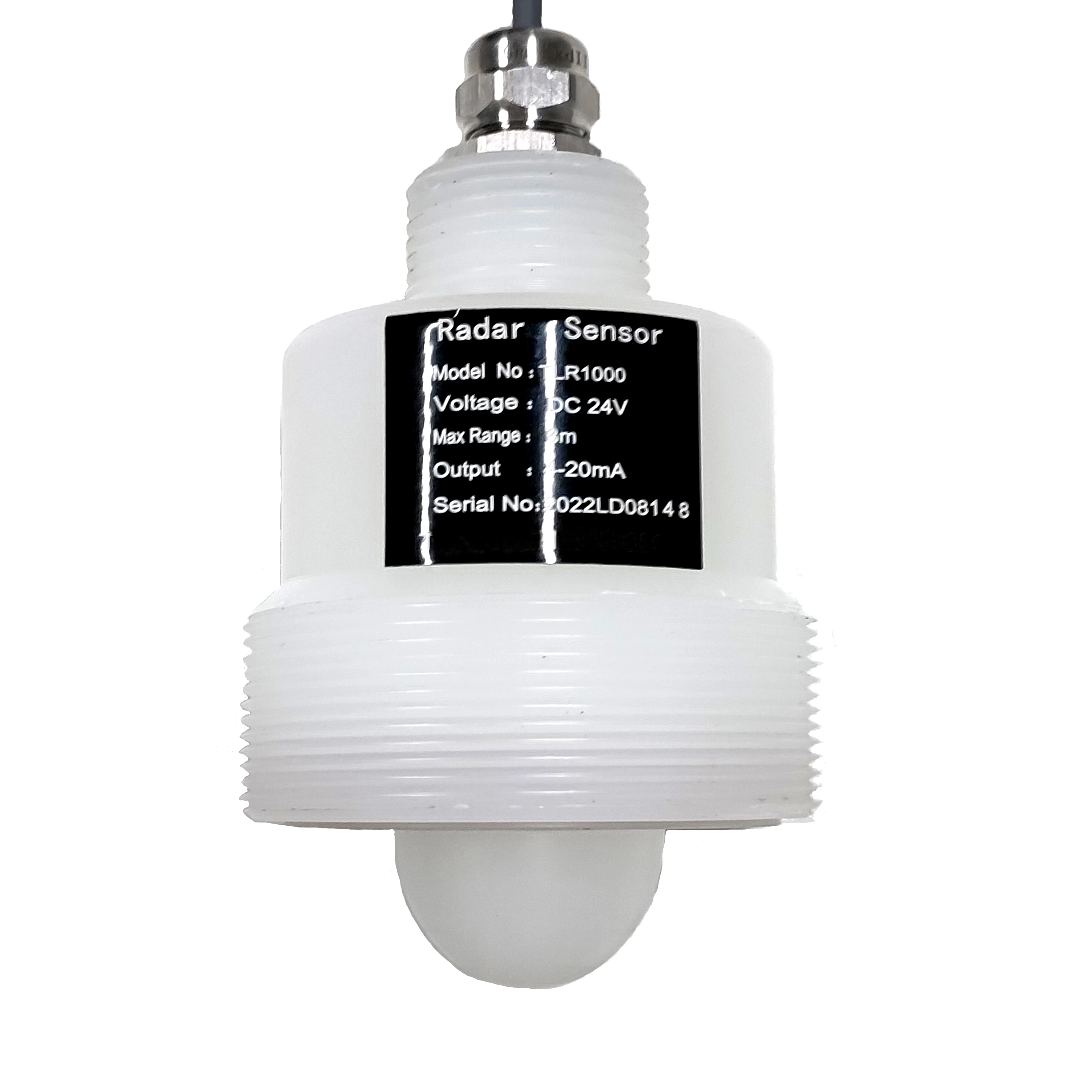 80GHz Radar Water Level Sensor (Plastic Version) with blue tooth