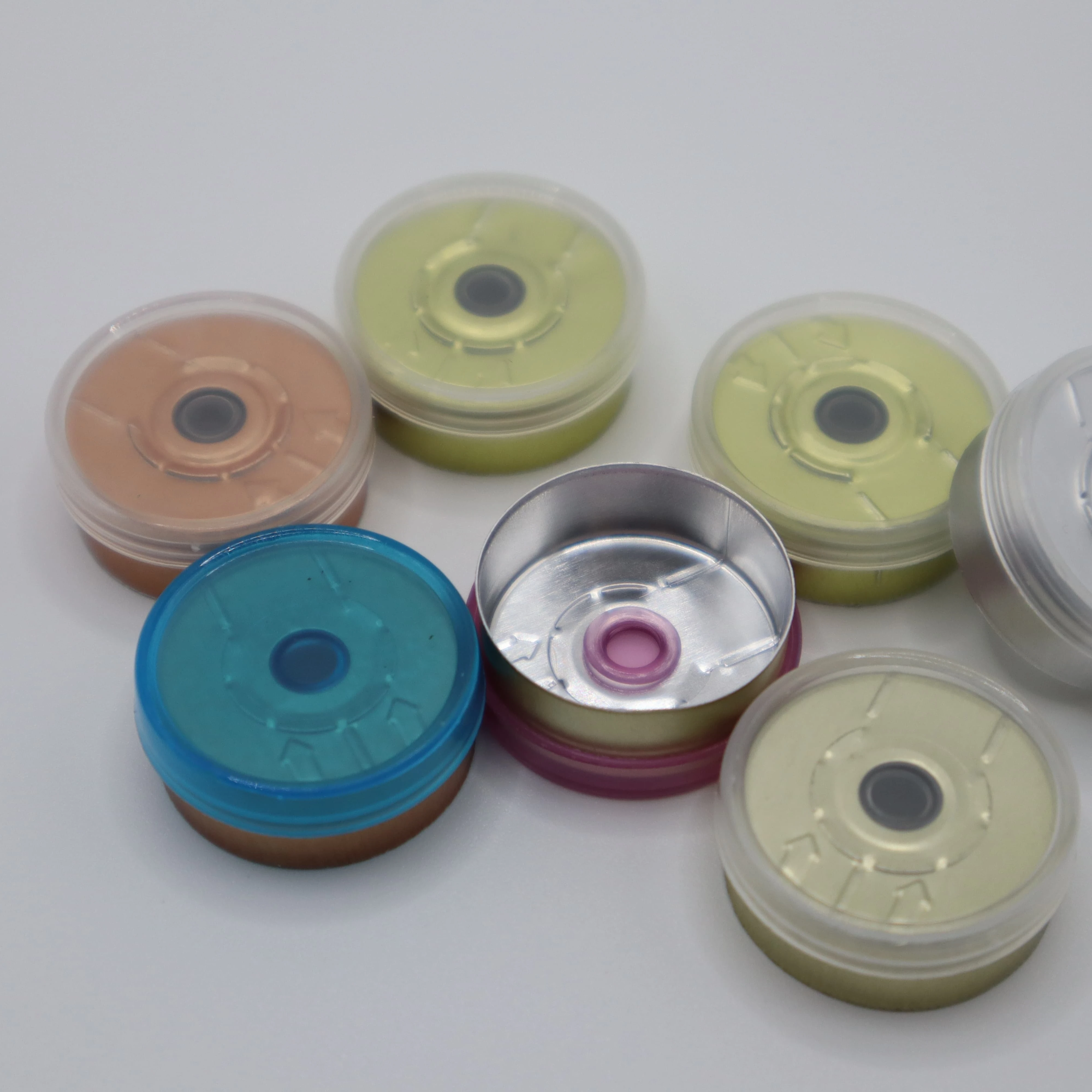 20mm factory best-selling Flip Tear Off   Aluminum Plastic Vial Cap Flip Tear Off Vial Caps