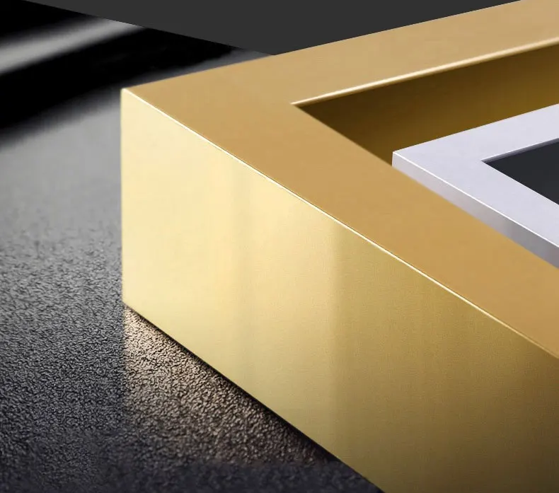 Треугольный Ресторан длинный стол из золотистой стали 6 мест современный роскошный мраморный обеденный со стульями