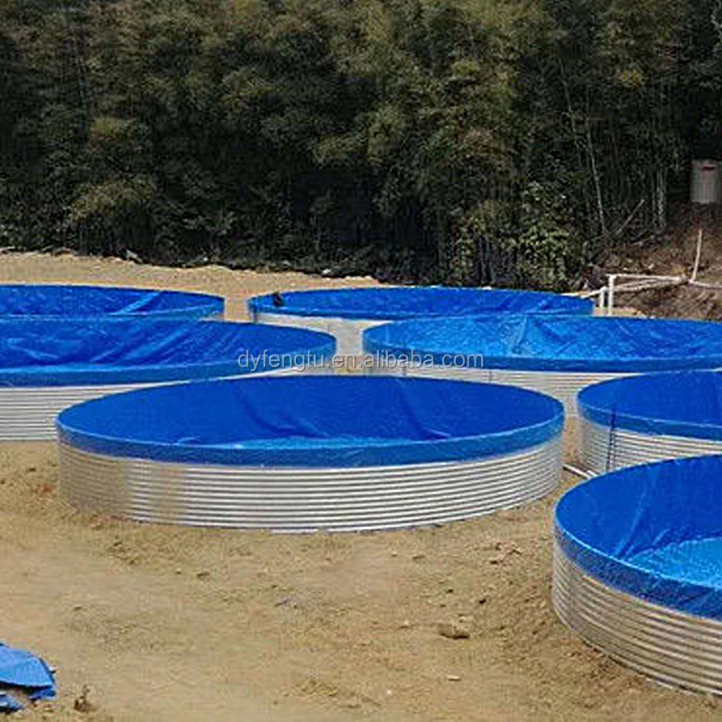 Резервуар для воды объемом 20000 литра оцинкованный резервуар питьевой 50-1000 м3 горячая распродажа разведения рыбы и