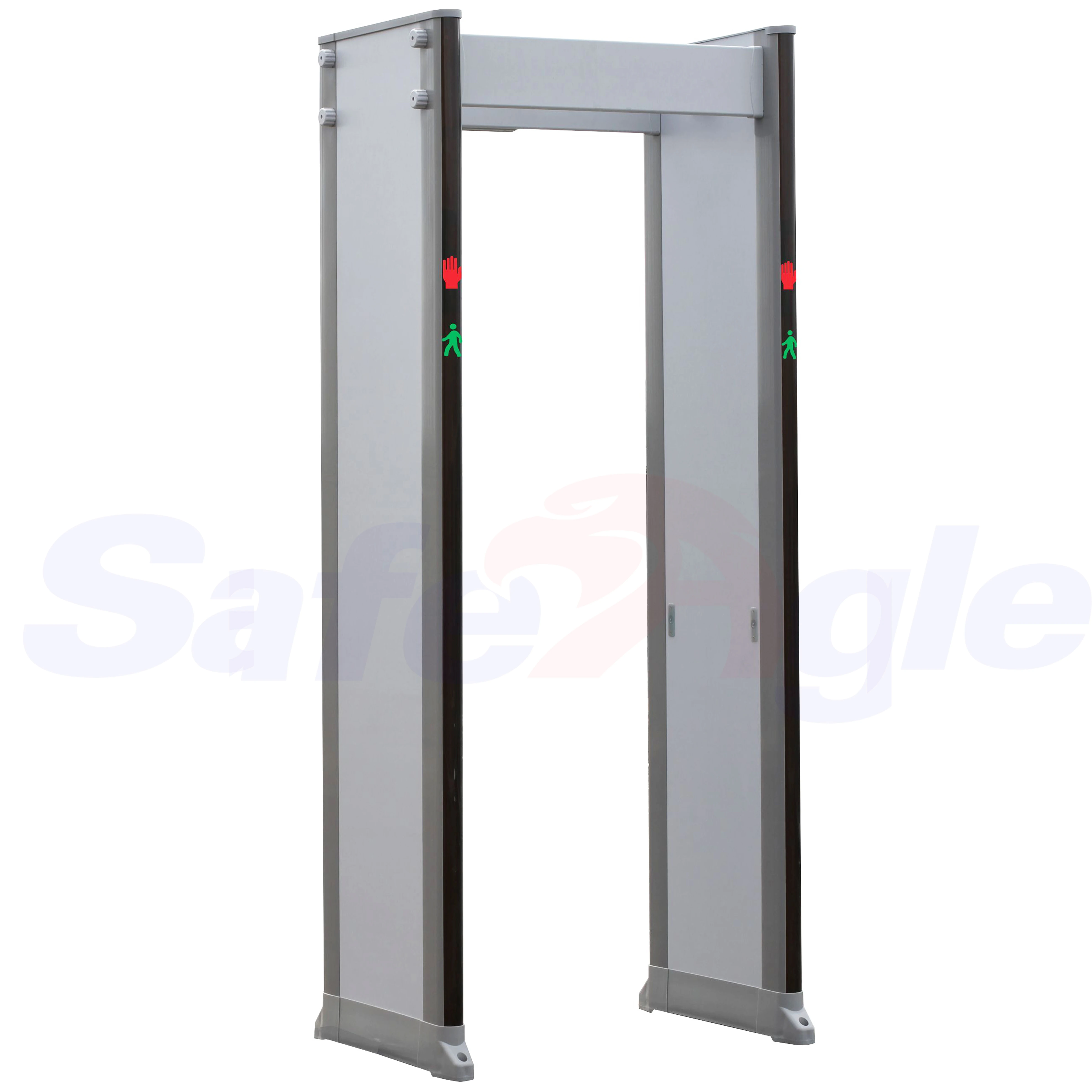 2 in 1 Door Frame Temperature Measurement Gate Walkthrough Metal Detector with Thermal Scanner