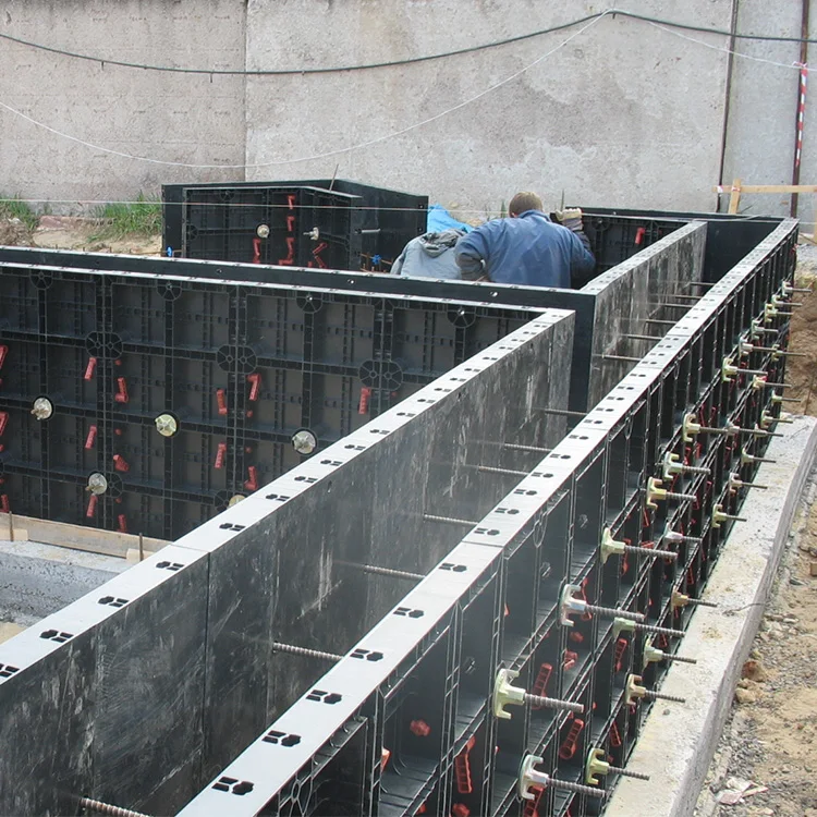 
plastic panels for walls construction formwork 