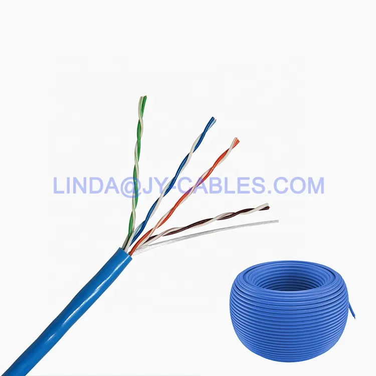 Кабель cat5e/cat5 lan по хорошей цене кабель UTP CCA провод 305 м футов с простой вытяжкой utp cat