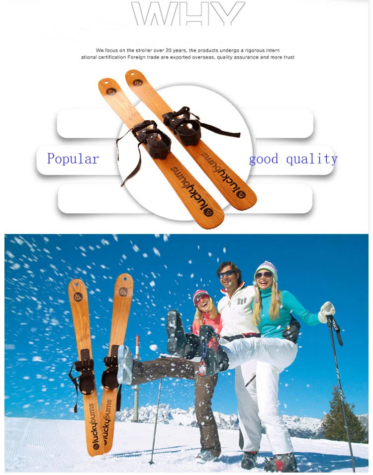 Popularly All Mountain Snowboard Winter Snow Wooden Ski