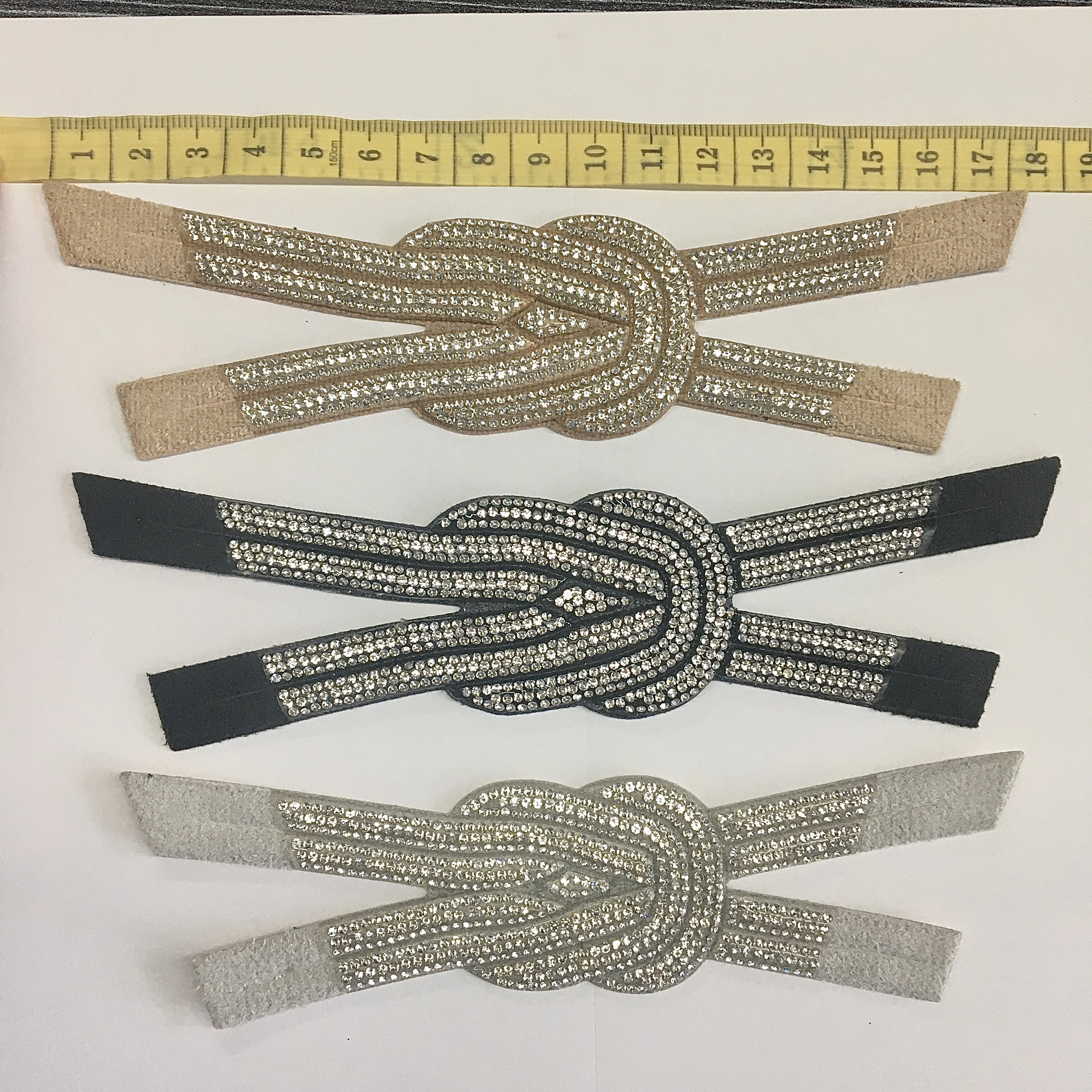 capellada  2024 Rhinestone kid size shiny diamond shoe accessory for Sandals Upper