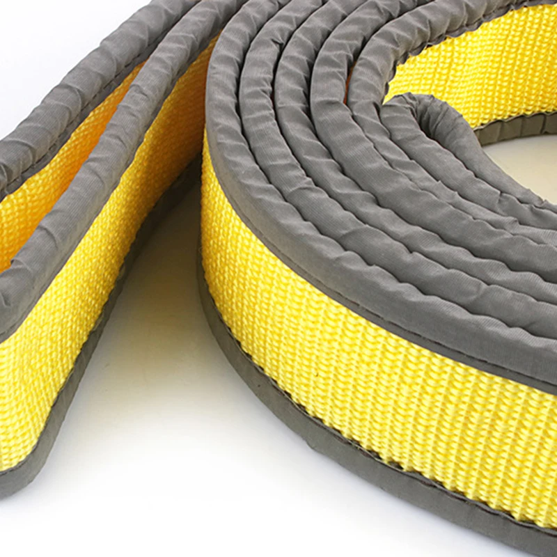 Thickened trailer rope for vehicles, towing rescue rope and vehicle strap, vehicle emergency tools