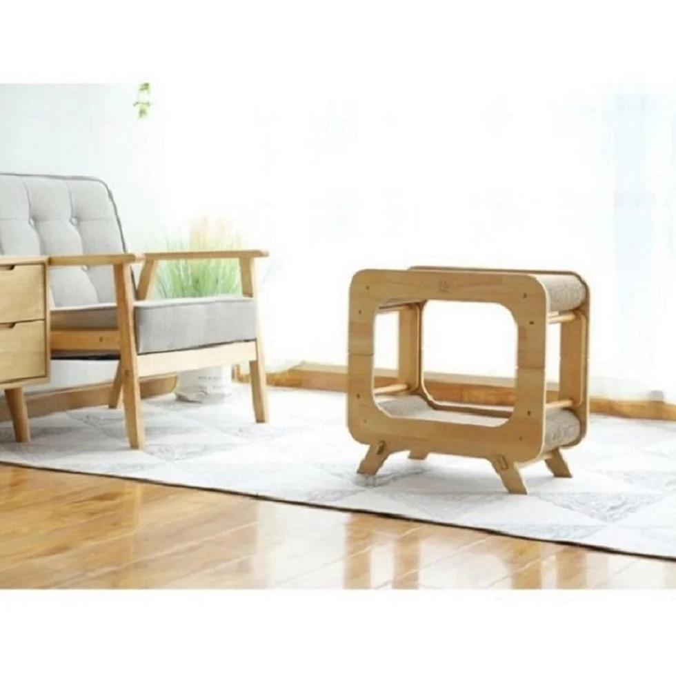 Доска для кошек Sisal, модная круглая Когтеточка для кошек, ТВ-моделей