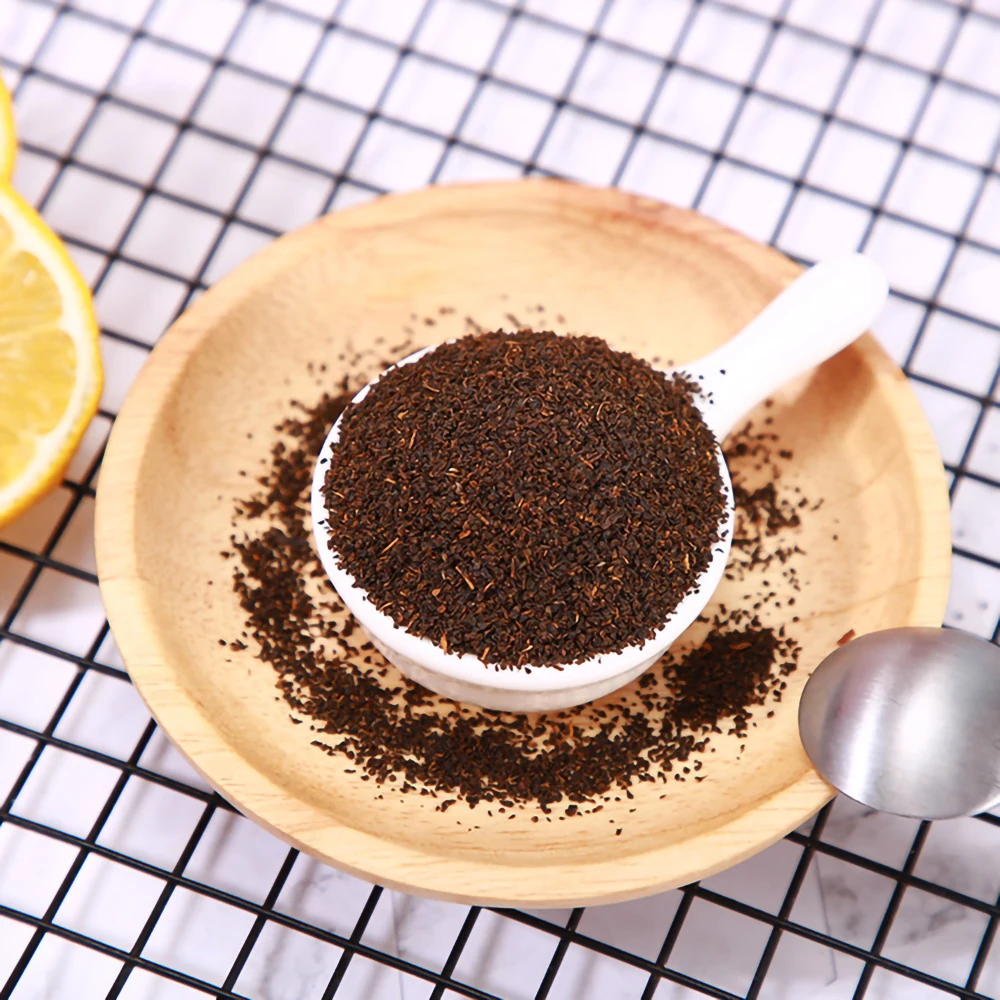 
Finest Superior Ceylon Flavor Chinese Origin CTC Slimming Black Tea for Bubble Milk Tea 