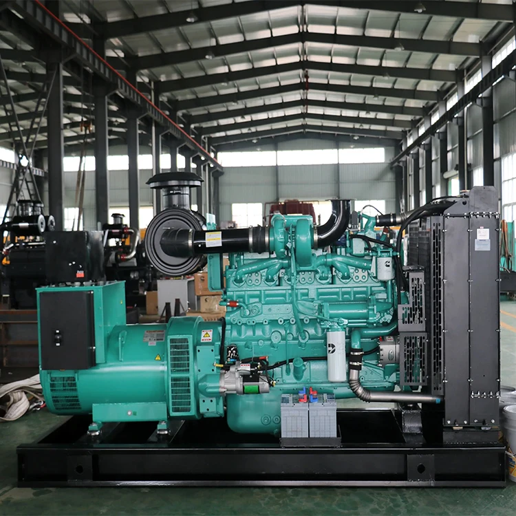 625Kva 500Kw Portable Open Type 3Phase Diesel Generator Genset for Construction Sites