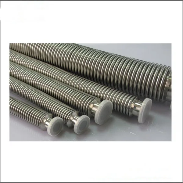 Meinuox Vacuum KF Flexible Hose BELLOWS Stainless Steel OEM Flanged Round Flanges Pipe Fittings Forged KF Fitting & Connection