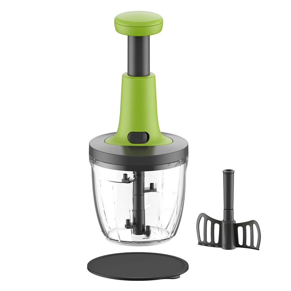 Hot Sale Multi-Function Hand Press Kitchen Tools Manual Vegetable Cutter Garlic Onion Chopper