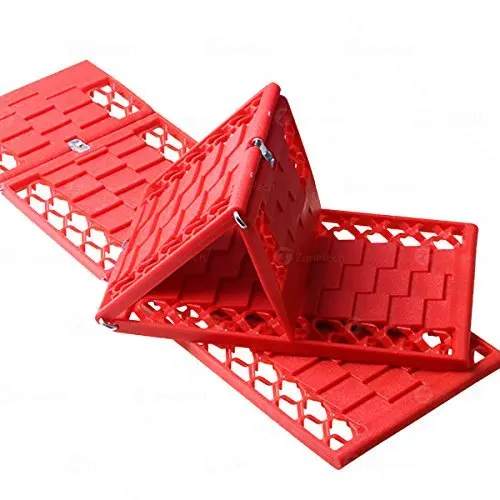 All-Weather Foldable Auto Tire Traction Mat Tire Grip Aid Car Escape Mat Ideal Car Unstuck sand tracks recovery