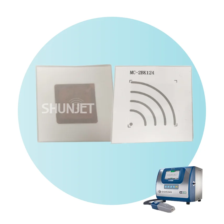 Альтернативные MC-2BK124 MC-2BK106 DOMINO RFID теги для принтера Domino AX