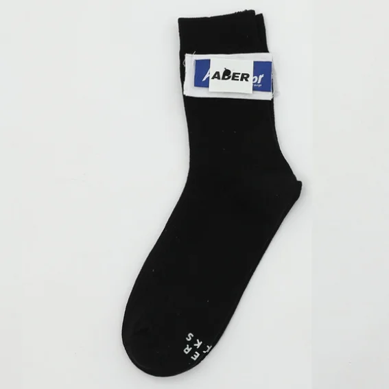 Quality jacquard letter brand crew cotton funny sports European oil painting men women custom logo designer socks wholesale