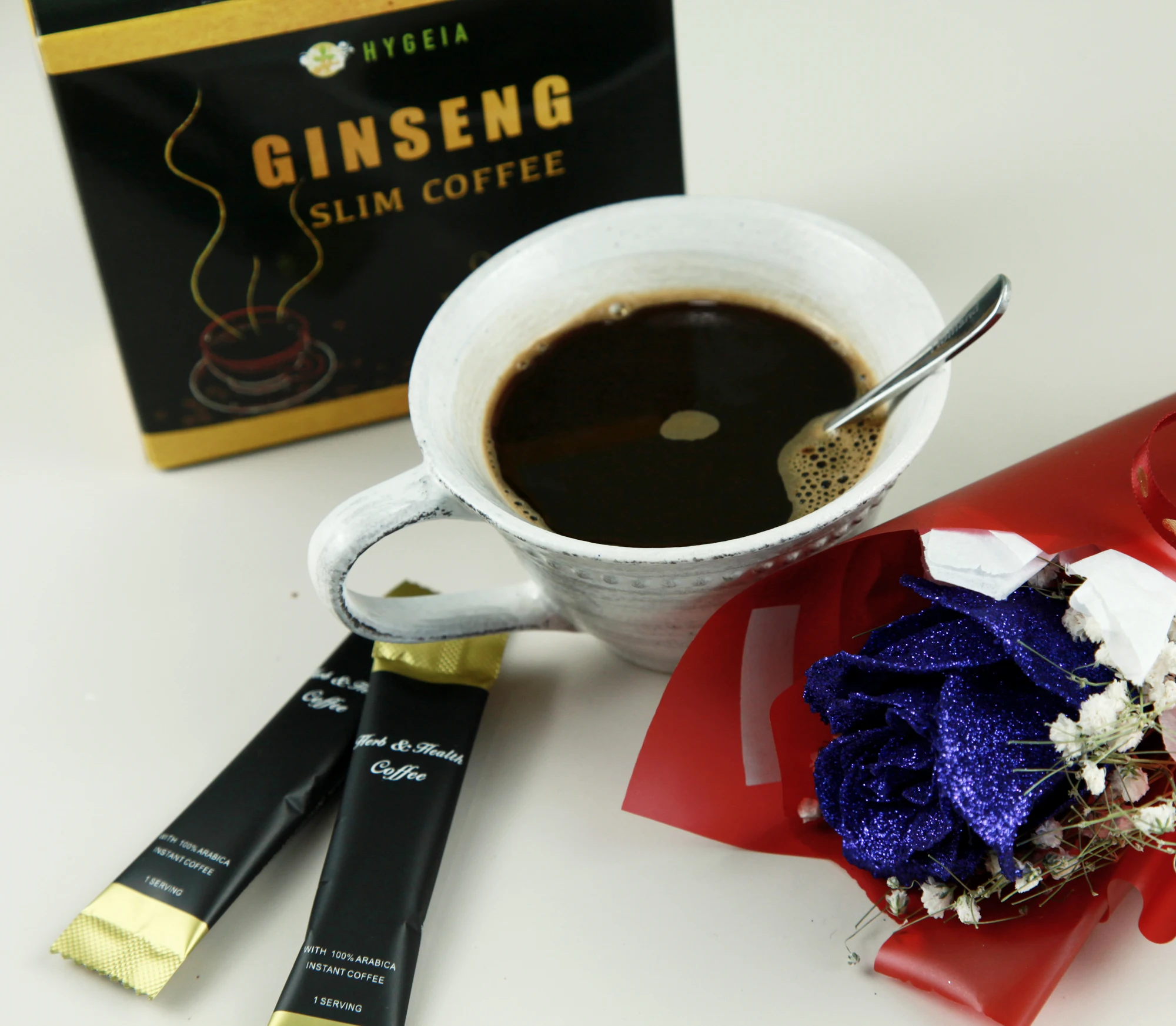 Natural Reshi coffee for healthy weight loss samples free available