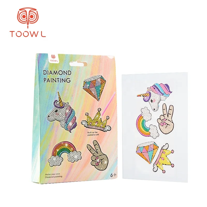 Wholesale DIY Diamond Art Painting Kid Stereo Puzzle Rhinestone Lipstick Diamond Painting