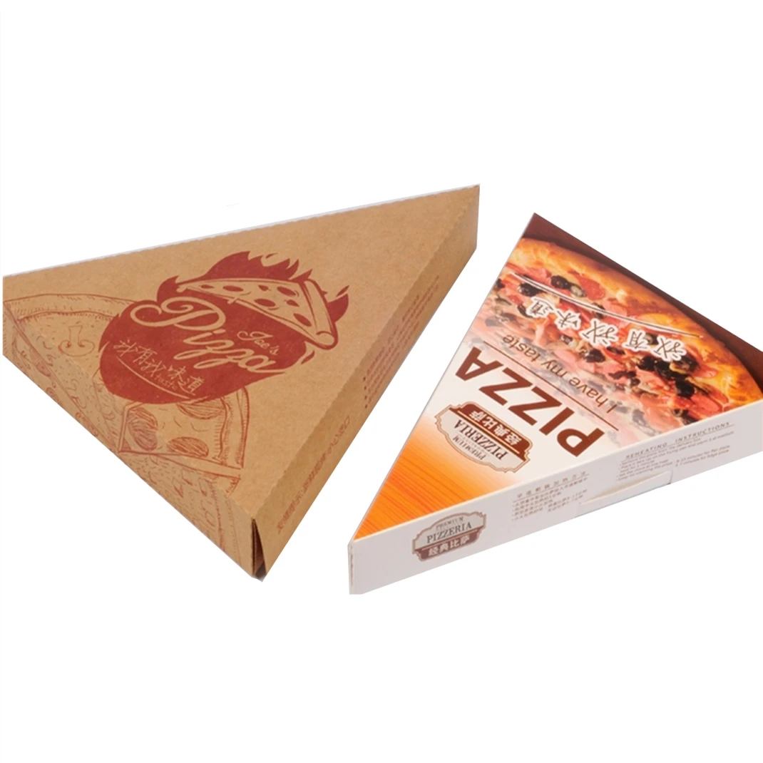 Carton Pizza Cone Paper Boxes Customized Size and Logo Printing for Cone Pizza Deliver Recyclable Food,food Pizza,pizza Accept
