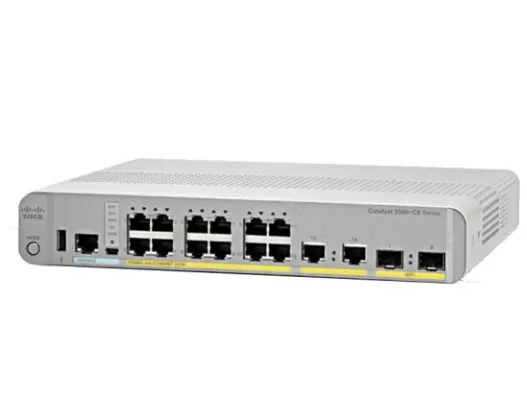 WS-C3560CX-12PC-S Switch 12x 1Gb RJ-45 PoE+ Ports