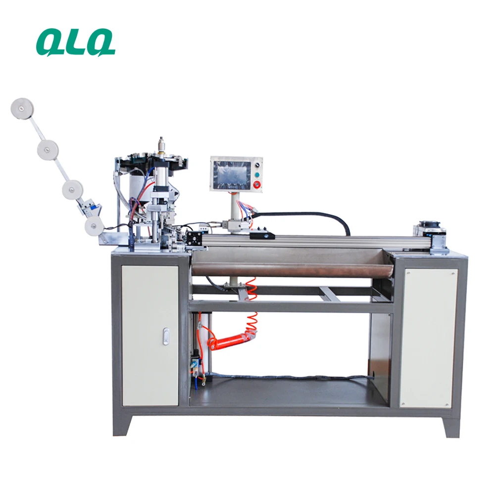 Zipper Cutting and Slider Mounting Machine to Make Bag Zipper High Quality Zipper Machines