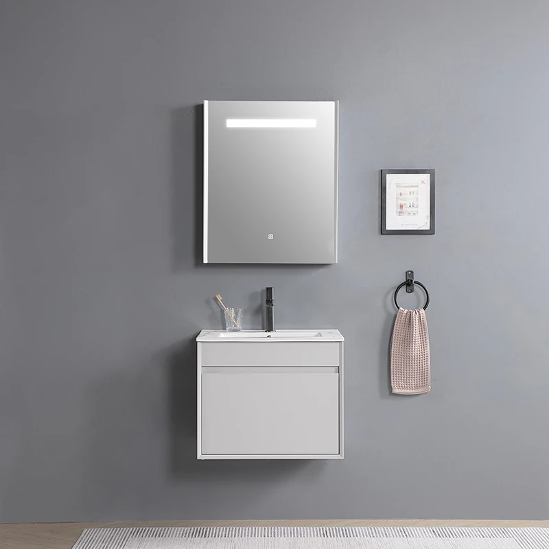 Custom wall hung bathroom cabinet sanitary ware toilet furniture cabinet set bathroom vanity with wash basin